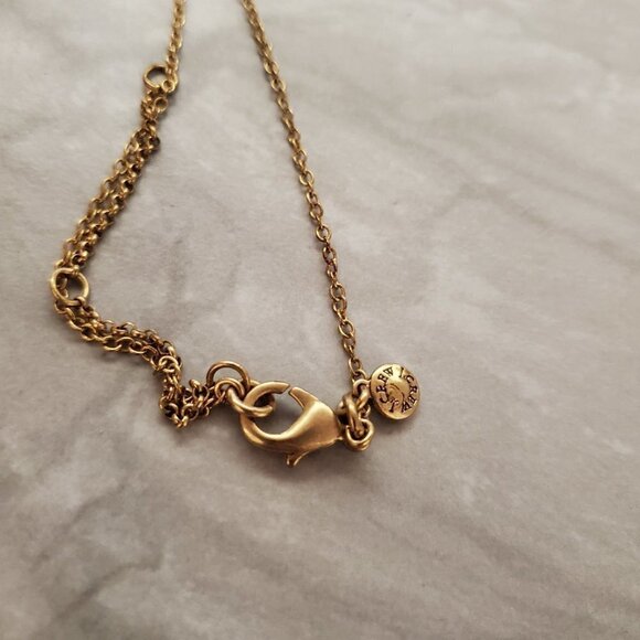 ✨ J.Crew Modern Minimalist Rhinestones Crystal Pave Pendant Necklace ✨ - Picture 6 of 10